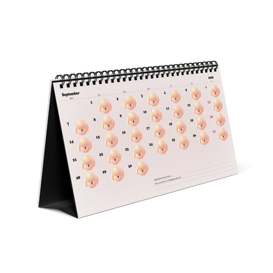 Good Dog, Bad Day — Dog Mood Tracker Desk Calendar 2026