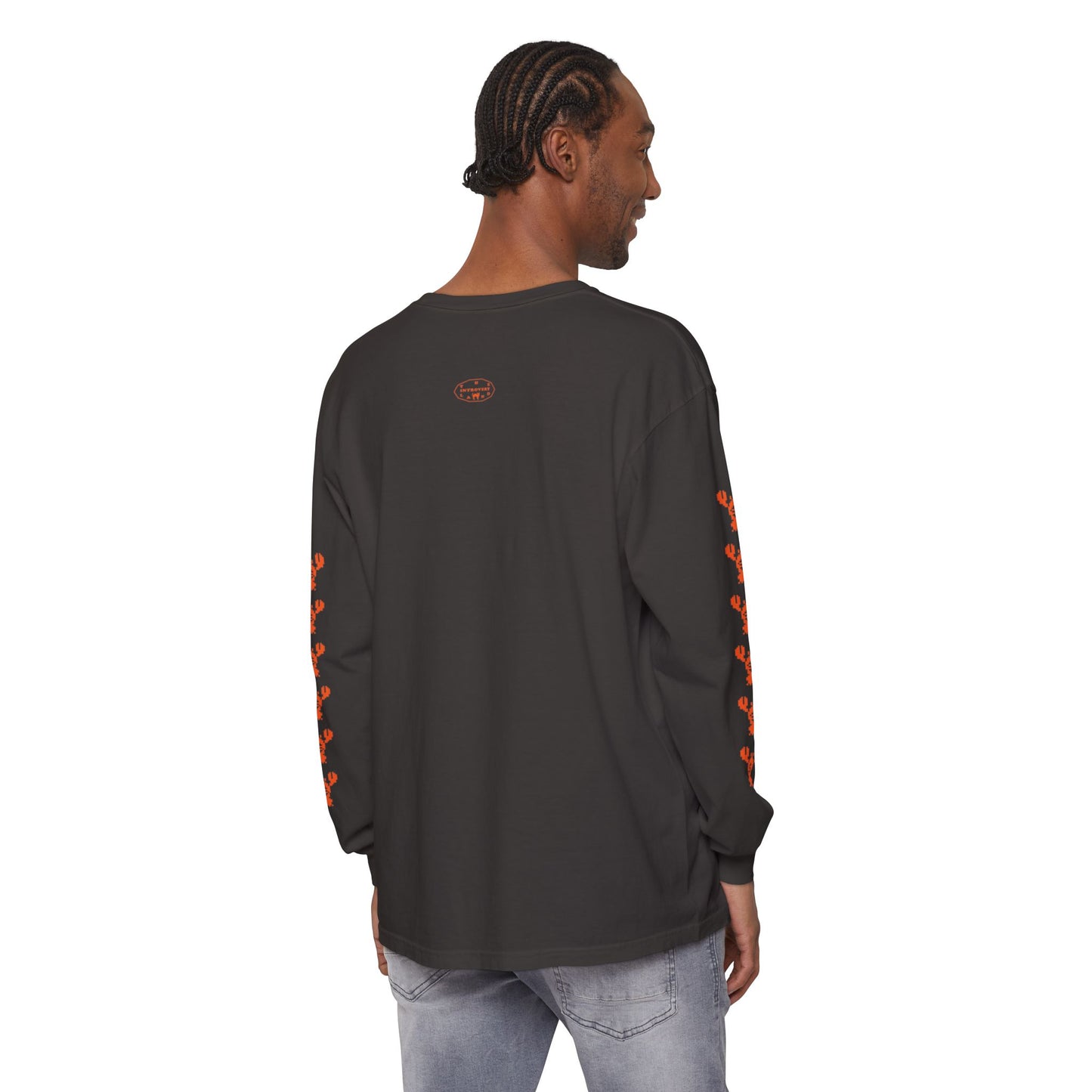 Tax The Agents (Alert Orange) — Long Sleeve Tee