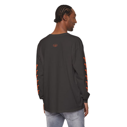 Tax The Agents (Alert Orange) — Long Sleeve Tee