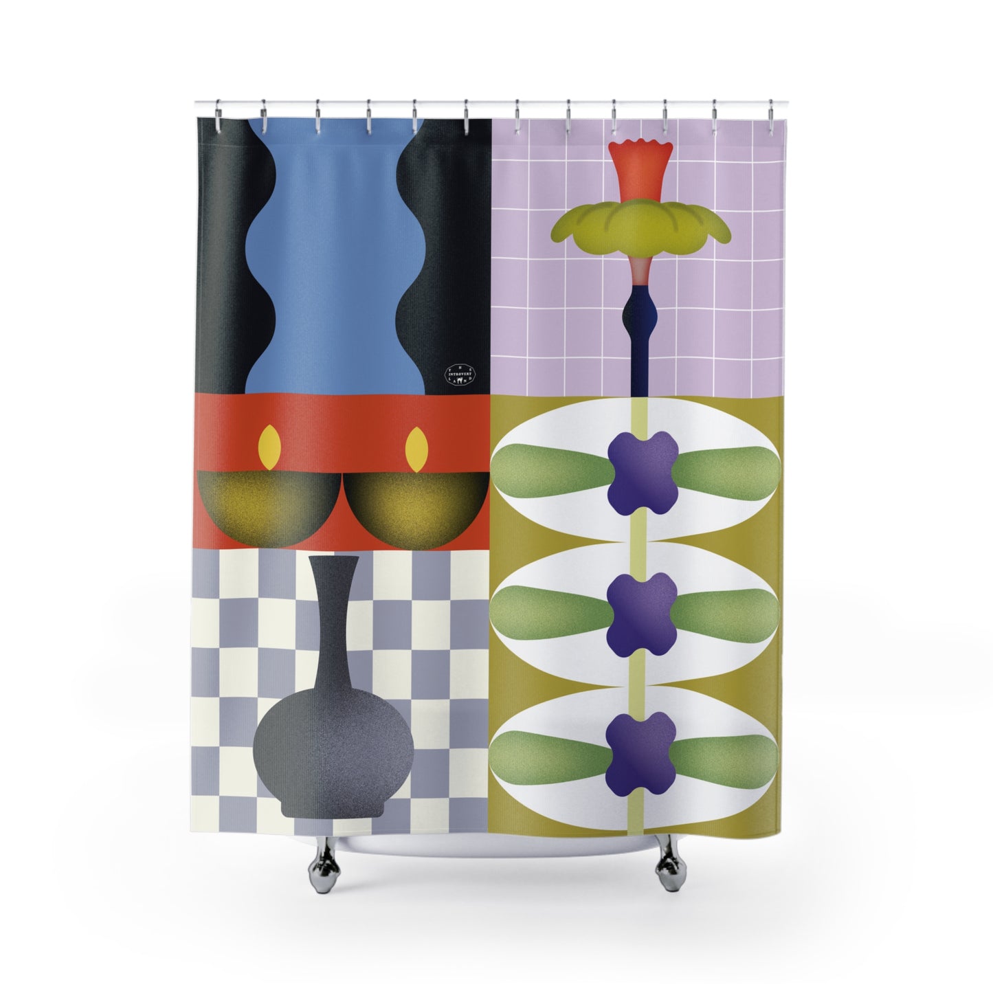 Five-Senses — Shower Curtain