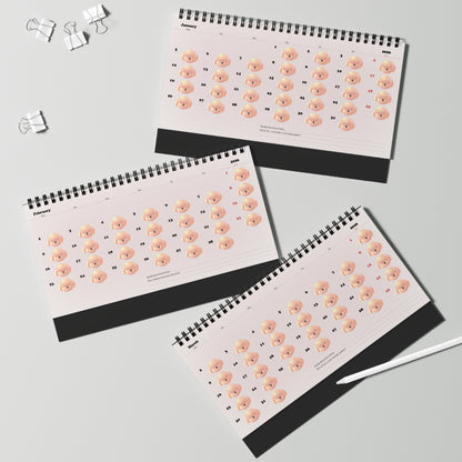 Good Dog, Bad Day — Dog Mood Tracker Desk Calendar 2026