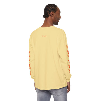 Tax The Agents (Alert Orange) — Long Sleeve Tee