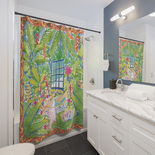 My Oasis (Nr. 1) — Shower Curtain