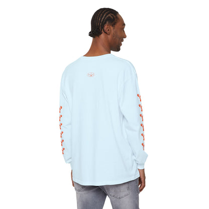 Tax The Agents (Alert Orange) — Long Sleeve Tee