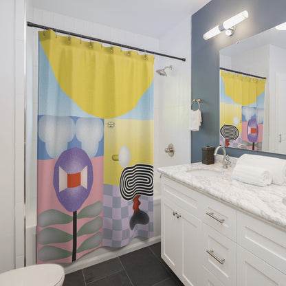 Morning Lights — Shower Curtain