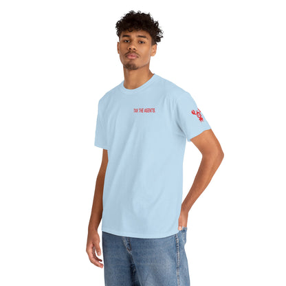 Tax The Agents (Critical Red) — Unisex Heavy Cotton Tee