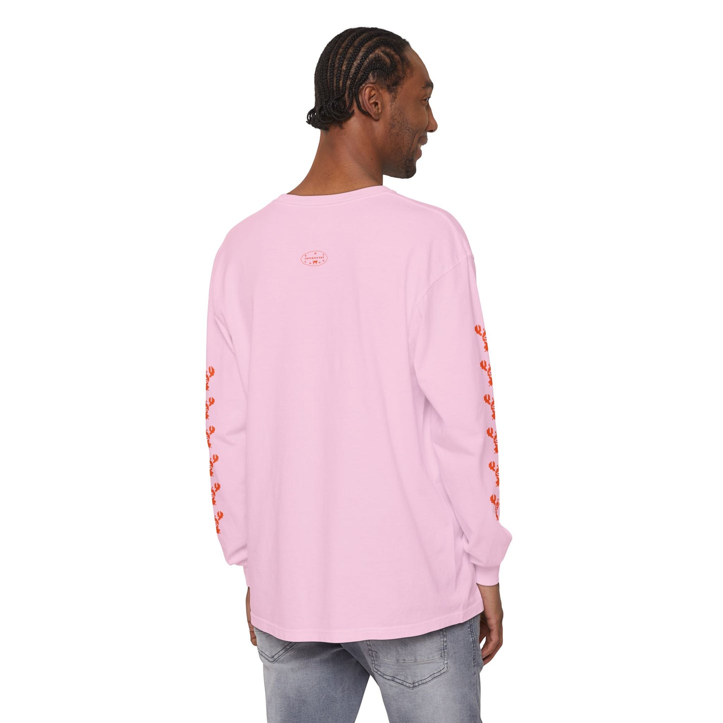 Tax The Agents (Alert Orange) — Long Sleeve Tee