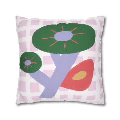 Bloom Days No. 2 — Gentle Bloom Square Pillowcase