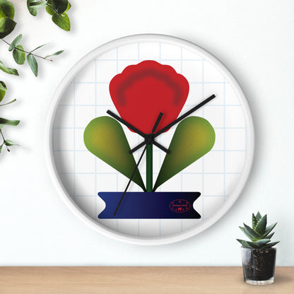 Tulip Flower — Wall Clock