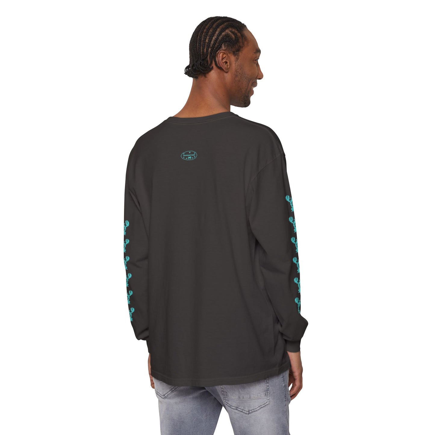 Tax The Agents (Neo Turquoise) — Long Sleeve Tee