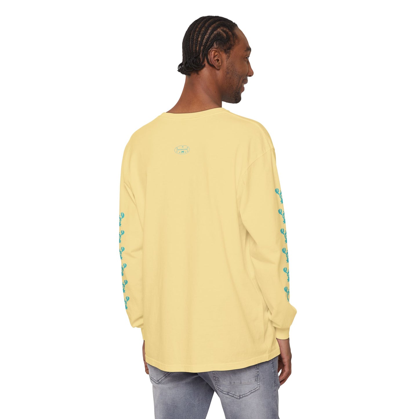 Tax The Agents (Neo Turquoise) — Long Sleeve Tee
