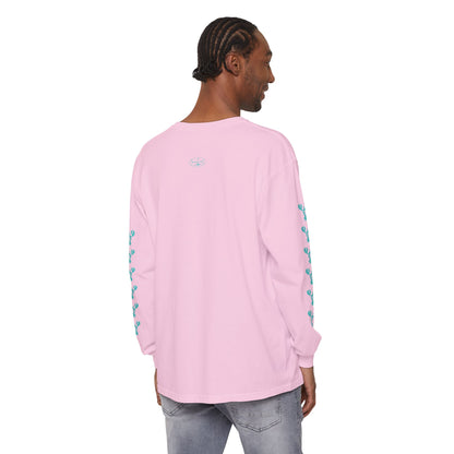 Tax The Agents (Neo Turquoise) — Long Sleeve Tee