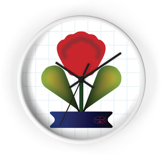 Tulip Flower — Wall Clock
