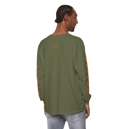 Tax The Agents (Alert Orange) — Long Sleeve Tee