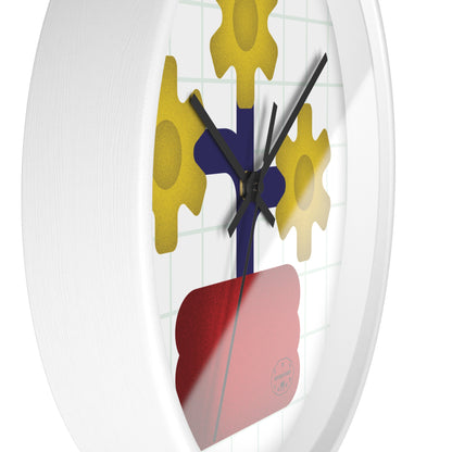 Orchid Flower — Wall Clock