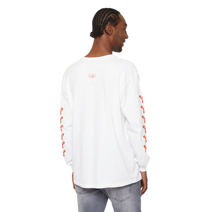 Tax The Agents (Alert Orange) — Long Sleeve Tee