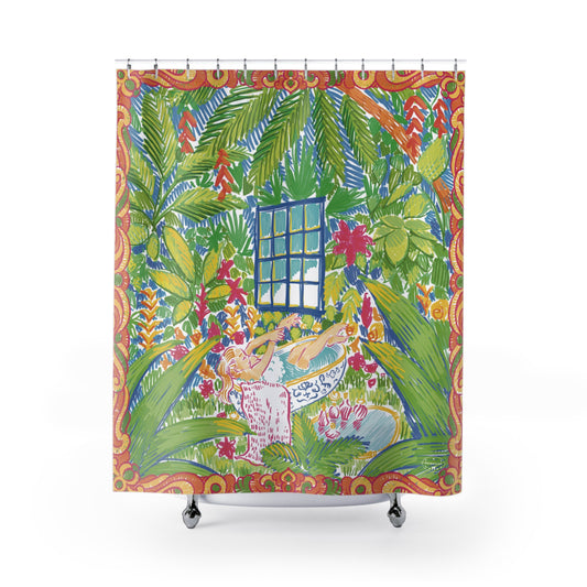 My Oasis (Nr. 1) — Shower Curtain