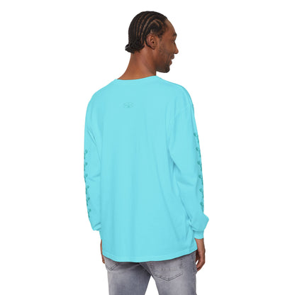 Tax The Agents (Neo Turquoise) — Long Sleeve Tee