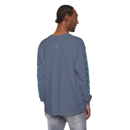 Tax The Agents (Neo Turquoise) — Long Sleeve Tee