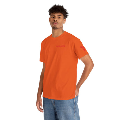 Tax The Agents (Critical Red) — Unisex Heavy Cotton Tee