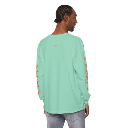 Tax The Agents (Alert Orange) — Long Sleeve Tee